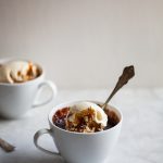 Chocolate Microwave Mug Cake | ZoëBakes | eat dessert first