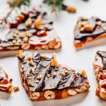 Easy Microwave Peanut Brittle with Chocolate - Munchkin Time