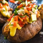 Nacho Baked Potatoes - Host The Toast