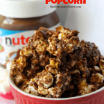 Nutella Marshmallow Popcorn - The Bitter Side of Sweet