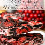 2 Ingredient OREO Cookies and White Chocolate Bark Recipe