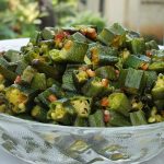 Okra stir fry | South Indian Lady Fingers Recipe in Microwave