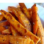 Oven-Baked Sweet Potato Fries -