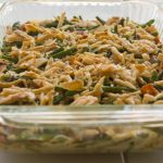 Gluten Free Green Bean Casserole is made with just 5 ingredients...so lish!
