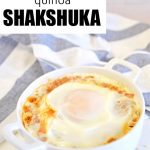 Microwave Quinoa & Shakshuka for One | Perspective Portions