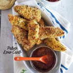 Paleo Coconut Fish Sticks with Spicy Peach Sauce – Paleo, Gluten-free |  thefitfork.com