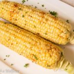 Parmesan Ranch Corn on the Cob - Cooking with a Wallflower