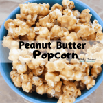 Peanut Butter Popcorn a Gourmet Popcorn Recipe - Nerdy Mamma
