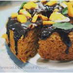 Whole-Wheat Vegan Delicious Mango Cake - A Cupful Of Everything