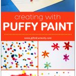 DIY Puffy Paint: A STEAM Project for Kids - Gift of Curiosity