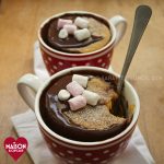 Chocolate pumpkin mug cakes - Maison Cupcake