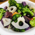 Purple Sweet Potato Steamed Salad - JP Foodie