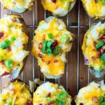Quick Twice Baked Potatoes | A Wicked Whisk