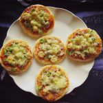 Quick Mini Veg Pizza Recipe | How to make pizza in microwave oven with  readymade pizza base - Delighted Baking