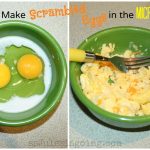 How-to Make Scramble Eggs in the Microwave - as Jules is going