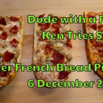 Frozen French bread pizzas three ways – Dude With a Fork