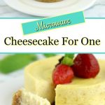 Simple Microwave Cheesecake For One - Cheesecake It Is!