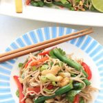 Soba Noodle Salad with Lime-Sesame Dressing | Thoroughly Nourished Life