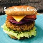 Soya Chunks Burger - Meal Maker Burger - Prepbowls