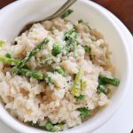 Quick Spring Risotto with Asparagus and Peas - The Kitchen Docs