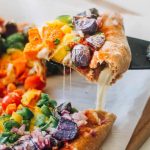Stuffed Crust Veggie Pizzas | Destination Delish