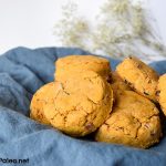 Maple Bacon Sweet Potato Biscuits