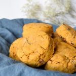 Maple Bacon Sweet Potato Biscuits