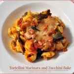 Tortellini Marinara Zucchini Bake / The Grateful Girl Cooks!