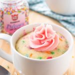 Vanilla Mug Cake - Moist, Flavorful Cake that's Ready in Minutes