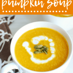 Vegan Pumpkin Soup - Dairy Free for Baby