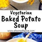 Vegetarian Baked Potato Soup