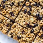 Chewy White Chocolate Dipped Blueberry Granola Bars | The Beach House  Kitchen