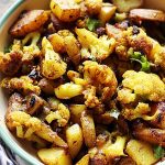 Aloo Gobi - Spiced Potatoes And Cauliflower Curry | Cook Click N Devour!!!