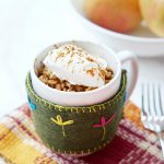 Microwave Apple Crisp in a Mug