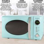 RMO7AQ Retro 0.7 cu ft 700-Watt Countertop Microwave Oven, 12 Pre  Programmed Cooking Settings, Digital