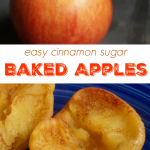 Easy Microwave Baked Apples Recipe