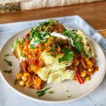 Vegan Loaded Baked Potatoes - Munchyesta