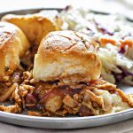 BBQ Chicken Sliders - I Am Homesteader