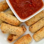 Best Keto Air Fryer Mozzarella Sticks | Exclusive Hip2Keto Recipe