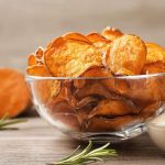 Microwave Veggie Chips - Sour Cream and Onion