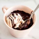 Easy Microwave Mug Brownie - Spoonful of Flavor