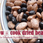 How to Cook with Dried Beans – Go Gingham