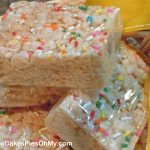 Cake Mix Rice Krispie Treats – Cookies Cakes Pies Oh My