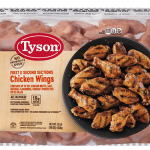Calorie content Chicken, wings, frozen, glazed, with barbecue flavor,  heated in a microwave oven. Chemical composition and nutritional value. |  Healthy Food Near Me