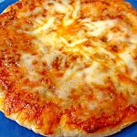 1 Minute Cheese Pizza Recipe for Microwave Oven