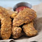 Low Carb Oven Baked Chicken Tenders - Catch Me Cooking