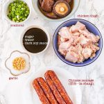 Chinese Sausage and Chicken in Soy Sauce Recipe | Daily Cooking Quest