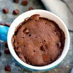 3 Ingredient Chocolate Cake Mix Mug Cake - Kirbie's Cravings