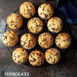 Quick and Easy Chocolate Chip Muffins - Shared Appetite