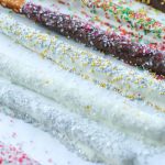 Chocolate Dipped Pretzels - Never Any Thyme
